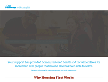 Tablet Screenshot of pathwaystohousingpa.org